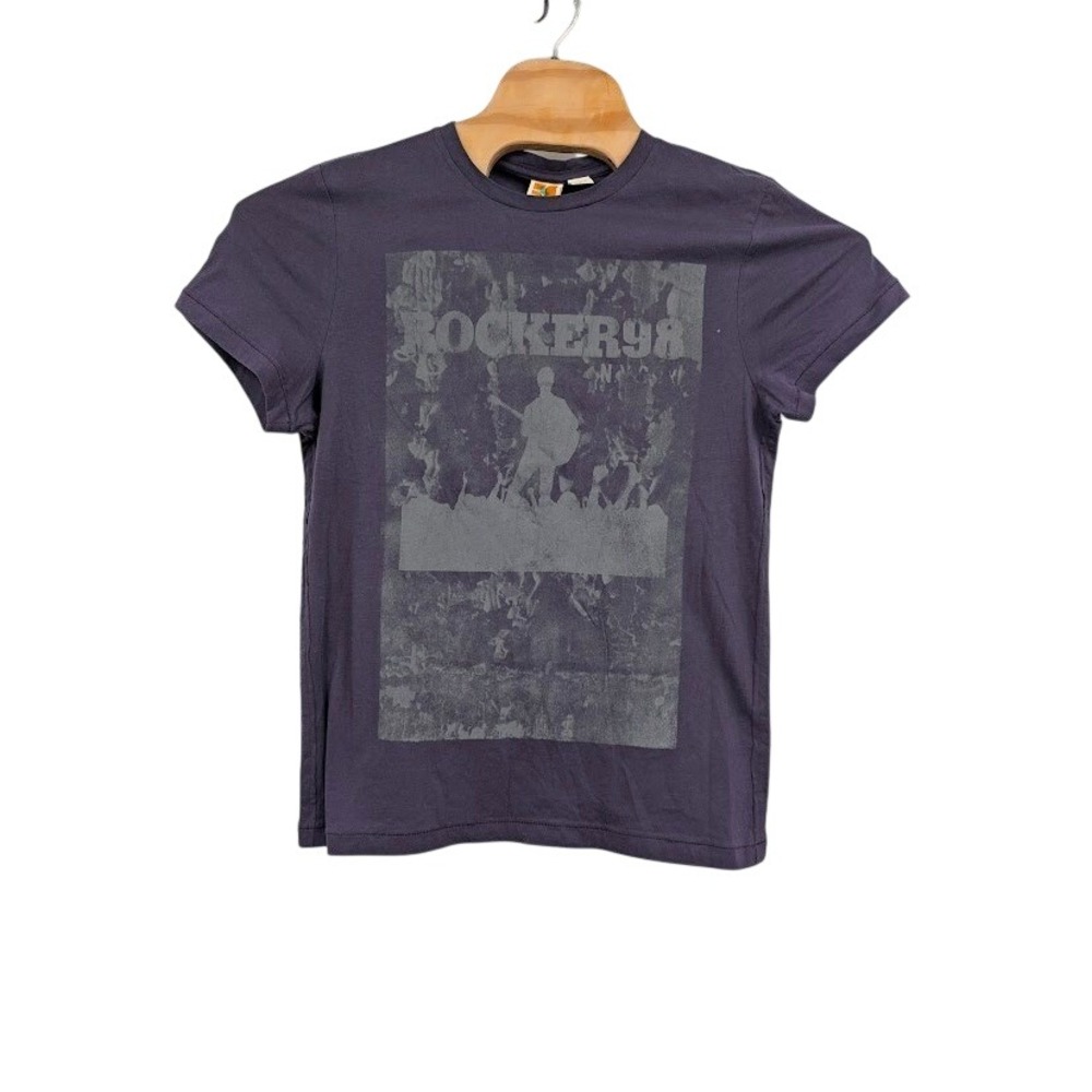 Hugo Boss Orange‎ Tattoo Purple Rocker 98 Graphic T-shirt NWT Women's sz L